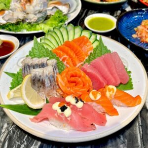 ซาชิมิ(ห้องอาหารสรัสวดี โรงแรม อัศวิน แกรนด์ คอนเวนชั่น)