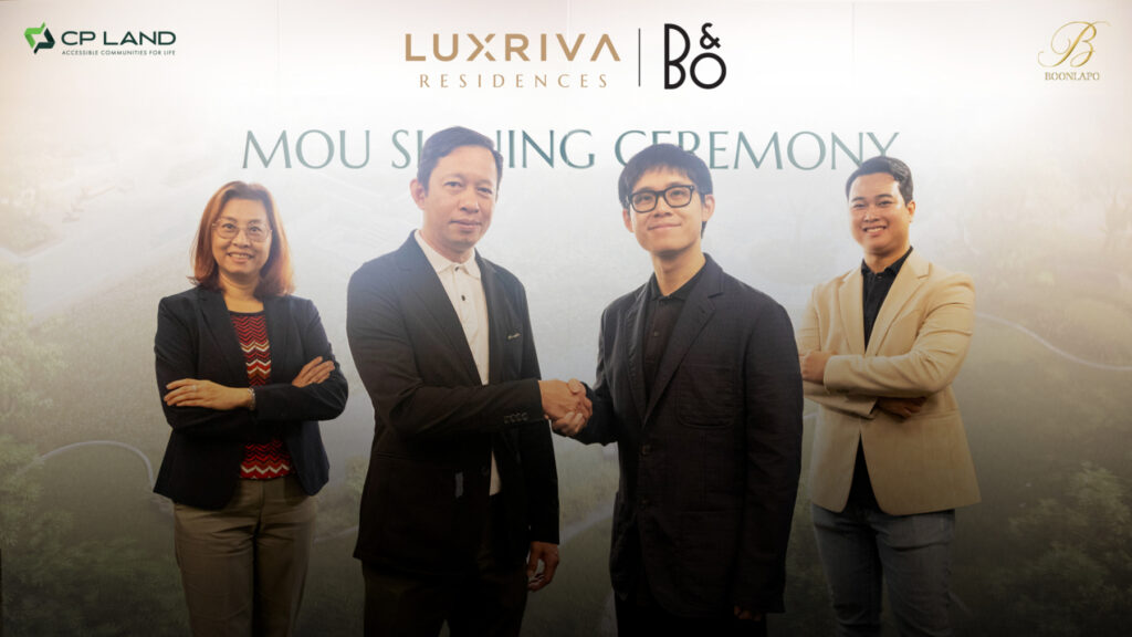 2.Luxriva ร่วมมือกับ บุญลาโภ