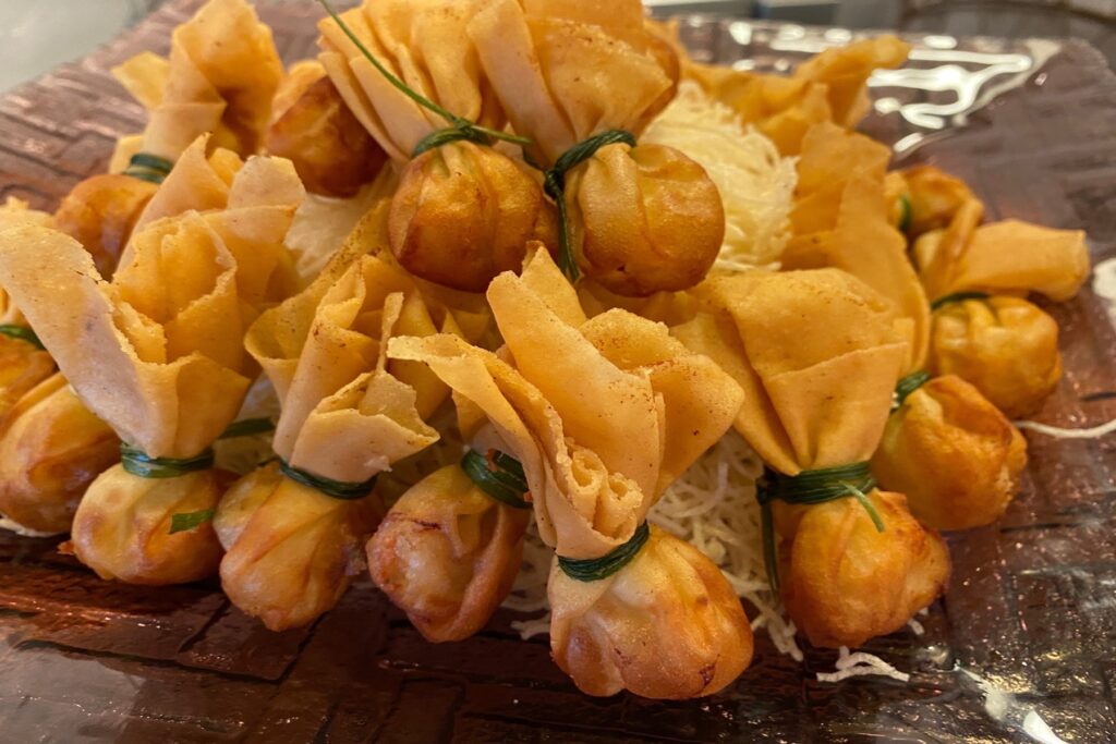 ถุงทองไส้กุ้ง