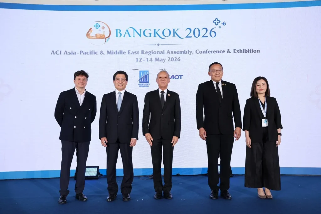 ‘พิพัฒน์’ นำไทยเป็นเจ้าภาพ จัดงานต้อนรับผู้นำธุรกิจการบินโลก โชว์ความพร้อมท่าอากาศยานไทย สู่การเป็นศูนย์กลางการบินภูมิภาค