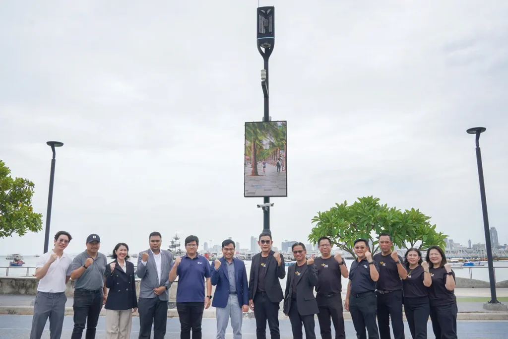 NT จับมือ Security Pitch เปิด PATTAYA SMART POLE ยกระดับพัทยาสู่ Smart City ระดับโลก