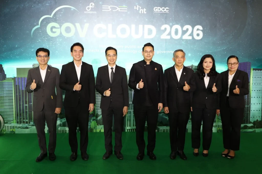 รัฐมนตรี ดีอี เปิดงาน Gov Cloud 2026 เดินหน้าขยายระบบคลาวด์กลางภาครัฐ (GDCC) เร่งสร้าง National Cloud พร้อมมอบรางวัลให้กับหน่วยงานต้นแบบบนคลาวด์กลาง ยกระดับบริการครบวงจร