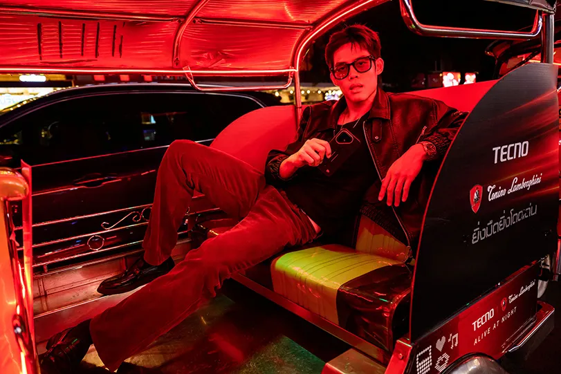 TECNO ปลุกกรุงเทพฯ ยามค่ำคืนกับ “POVA 8 Tonino Lamborghini ALIVE AT NIGHT”