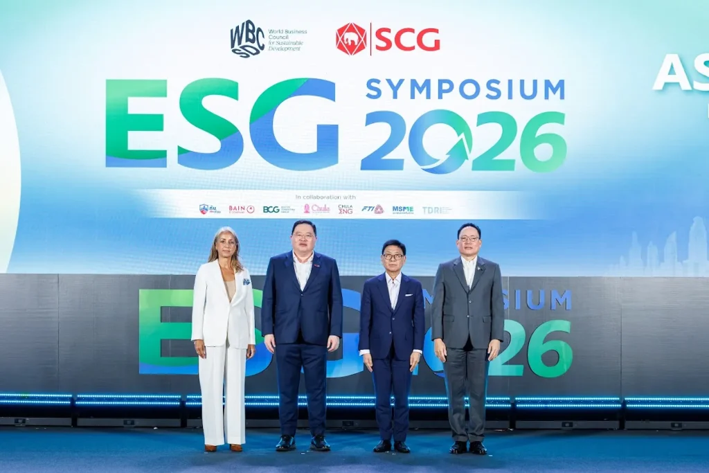 ESG Symposium 2026 ชู “ASEAN in Action” ผนึกพลังผู้นำระดับโลก-อาเซียน เร่ง Inclusive Green Transition สู่ภูมิภาคที่แข่งขันได้และยั่งยืน